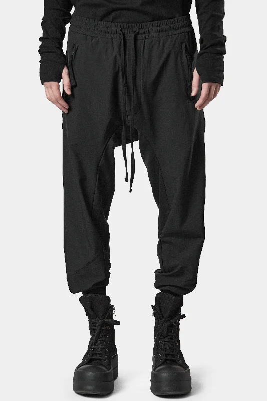 Drop crotch drawstring pants Cozy Knit Pants