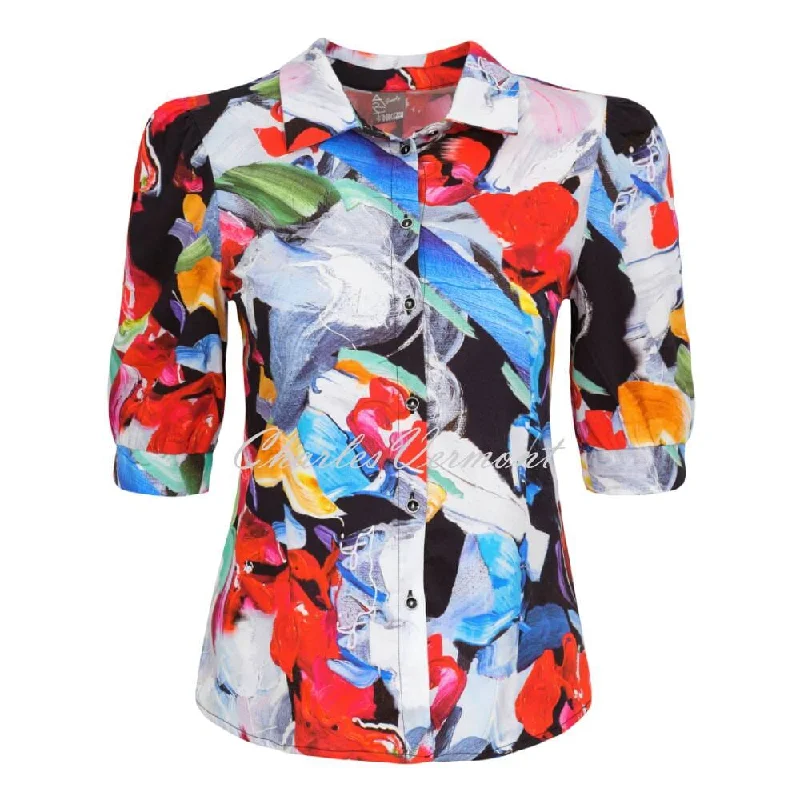 Dolcezza Blouse - Style 23616 Semi-Sheer Blouse