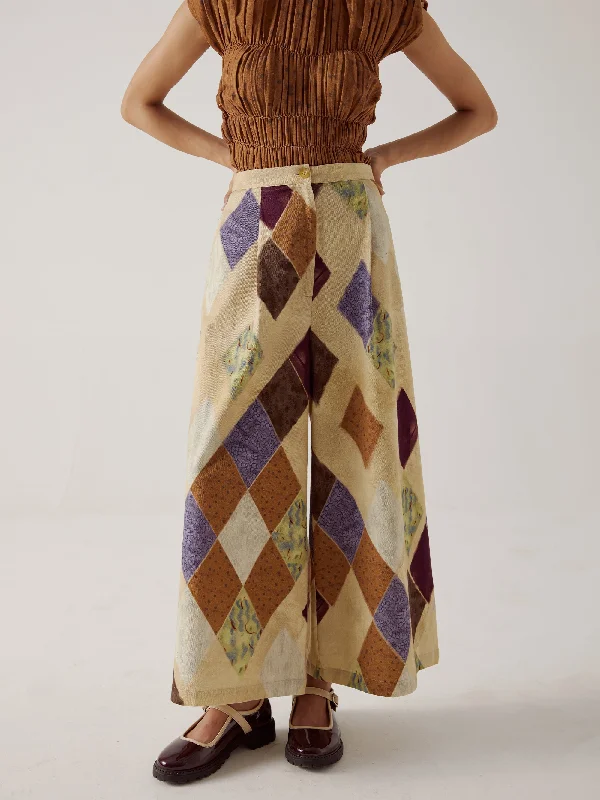 Wide leg pants Elegant High-Waist Pants