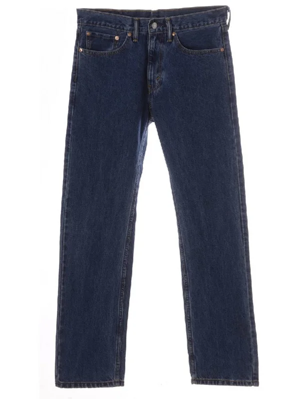Label Thomas Straight Denim Jeans Trendy Layered Pocket Jeans