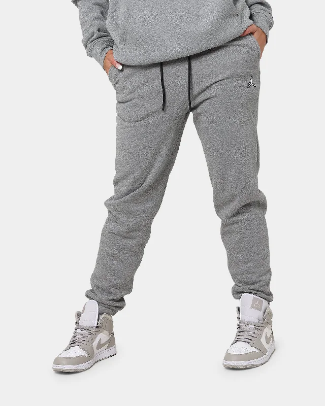 Jordan Michael Jordan Essential Fleece Sweat Pants Carbon Heather Elegant High-Waist Pants