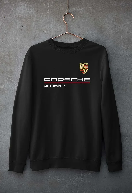 Porsche Sweatshirt for Men/Women Hoodie with Side Slits Relaxed Casual