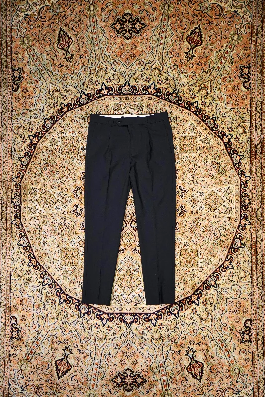 SOLARIS&Co. SOLARIS&Co. CROPPED WOOL PANTS (BLACK) Modern Skinny Pants