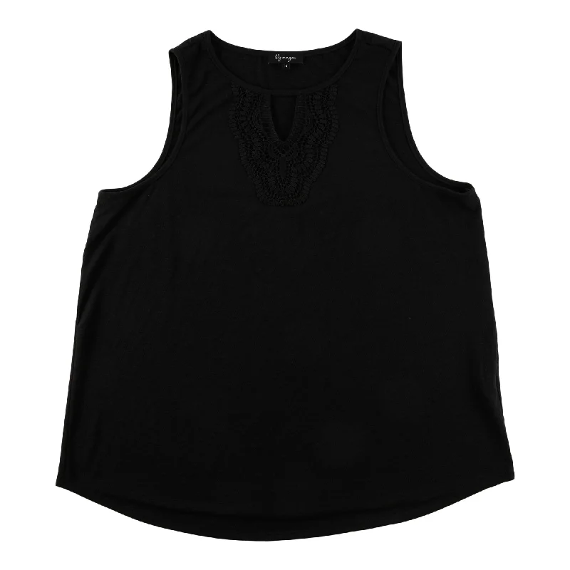lily morgan Women's Plus Keyhole Blouse Wrap Front Blouse