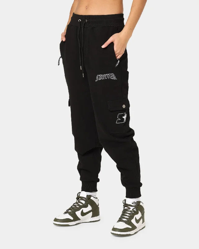 Starter Regulate Track Pants Black Elegant High-Waist Pants