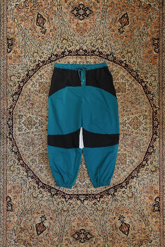 SOLARIS&Co. WIND PANTS (TURQUOISE) Comfy Cargo Trousers