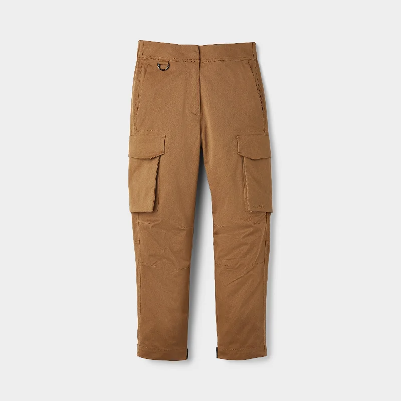 Barrel Leg Cargo Pant Comfortable Denim Trousers