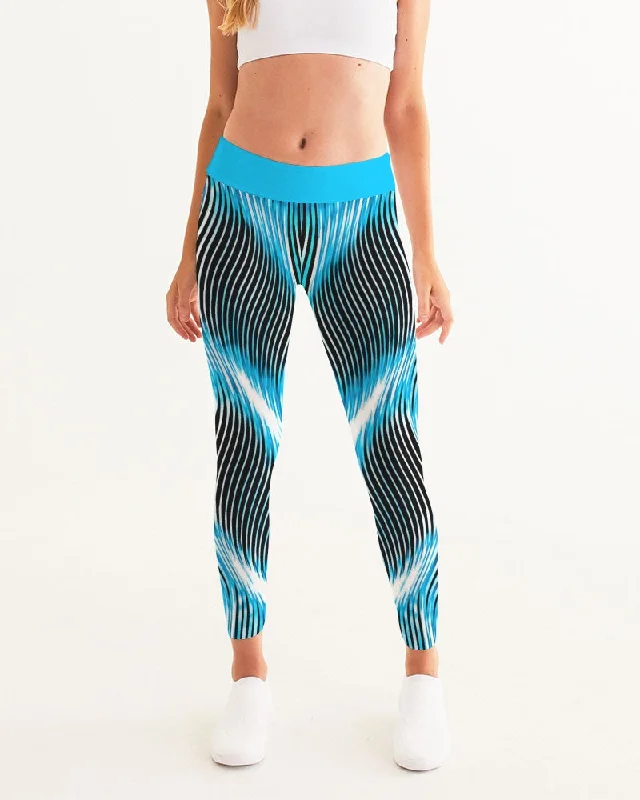 TRP Twisted Patterns 04: Weaved Metal Waves 01-02 Designer Mid Rise Yoga Pants Cozy Maternity Pants TRP Twisted Patterns 04: Weaved Metal Waves 01-02 Designer Mid Rise Yoga Pants Cozy Maternity Pants