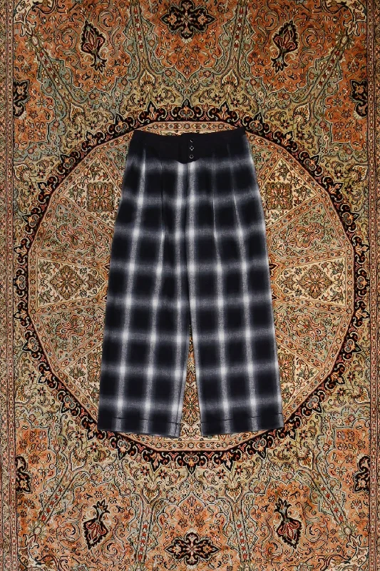 SOLARIS&Co. RODEO OMBRE PANTS - WASTELAND (GRAY×BLACK) Casual Skinny Fit Pants