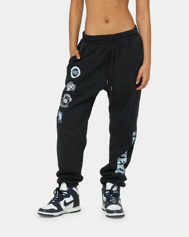 Mitchell & Ness University Of Carolina Basketball Sweat Pants Faded Black Formal Dress Pants