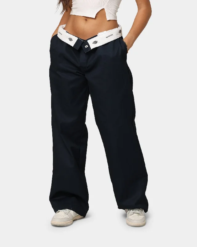Dickies Super Baggy Loose Fit Work Pants Dark Navy Comfortable Jogger Trousers