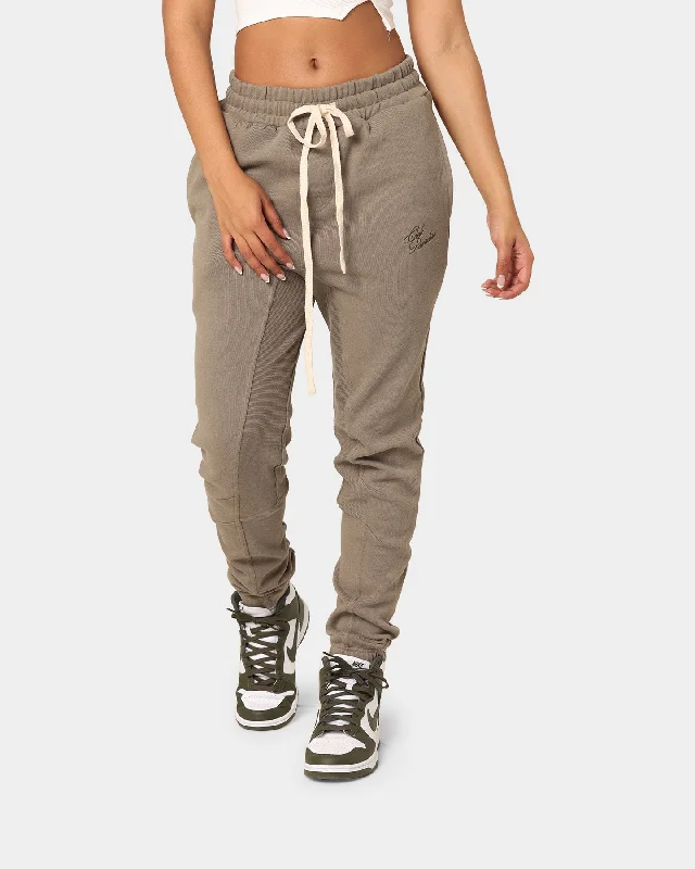 Club Paradise Amalfi Sweat Pants Taupe Stylish Casual Pants