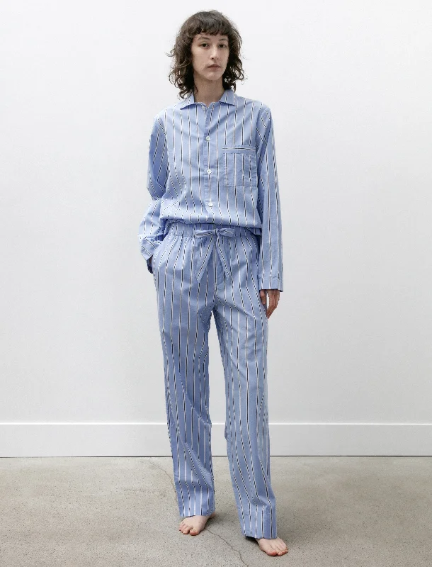 Poplin Pyjama Pants Bassett Stripes Cozy Maternity Pants