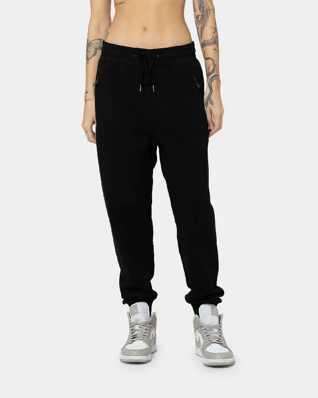 KSUBI 4X4 Trak Pants Black Fashionable Sporty Pants