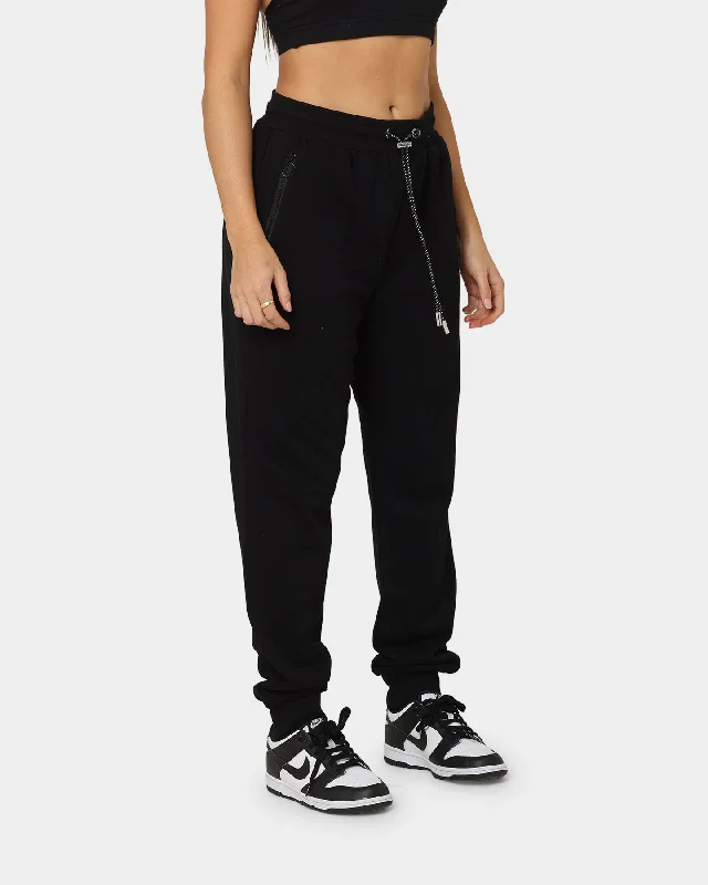 PYRA TM Track Pants Black Formal Slim Pants