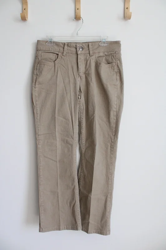 Riders Tan Bootcut Pants | 10 Petite Chic Black Leggings