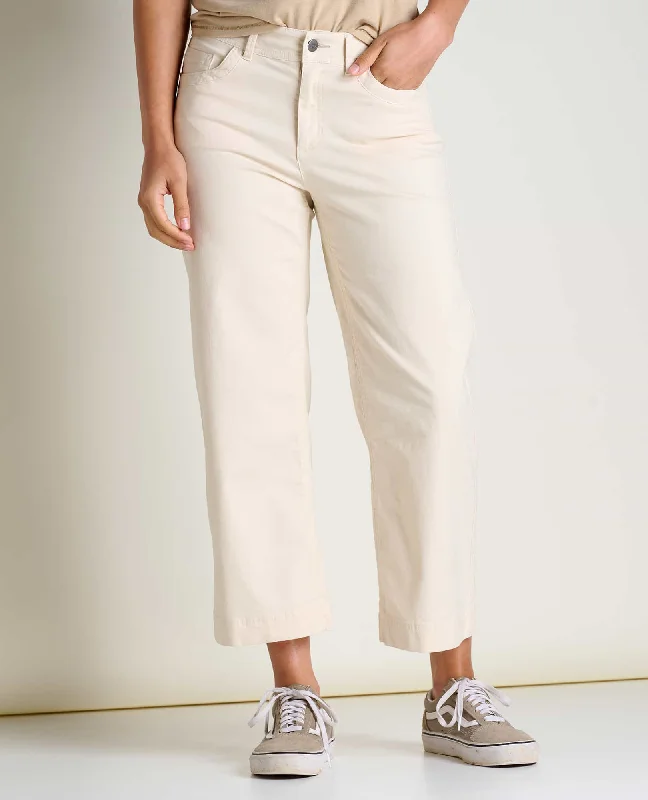 Earthworks Wide Leg Pant Trendy High-Waist Trousers