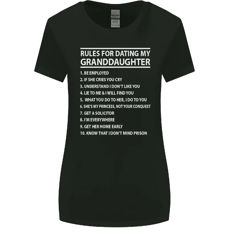Dating My Granddaughter Grandparents Day Womens Wider Cut T-Shirt Front Pockets Side Pockets Patch Pockets Dating My Granddaughter Grandparents Day Womens Wider Cut T-Shirt Front Pockets Side Pockets Patch Pockets