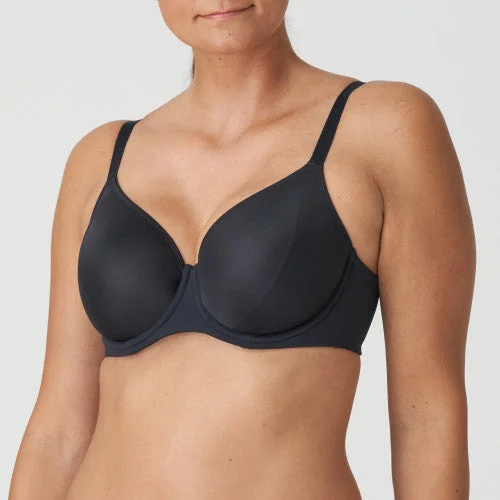 Figuras Non-Padded Full Cup T-Shirt Bra C-G Zippered Buttoned Snapped