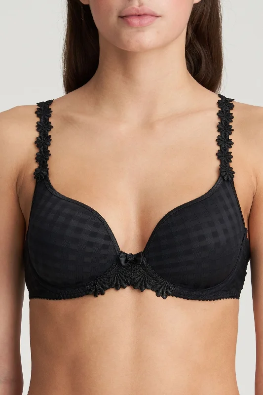 Marie Jo Avero T-Shirt Bra - Style 0100416 Striped Floral Plaid