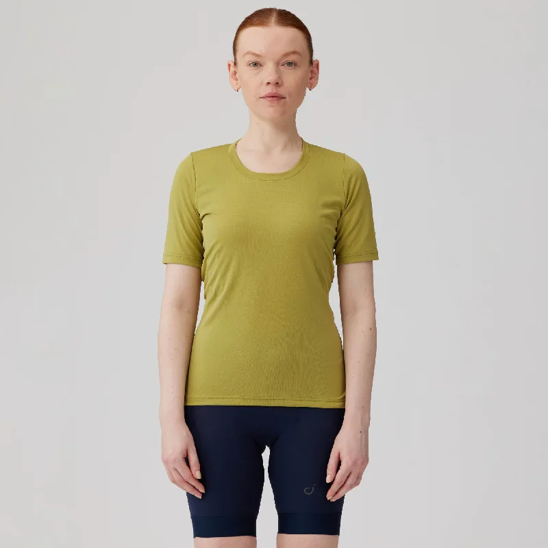 Women's Delta Tee Thin T-Shirt Open Front Quick Dry