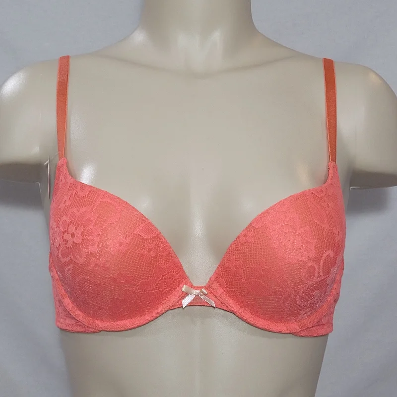 Xhilaration Lace T-Shirt Convertible Push-Up Plunge Bra 32AA Hawaiian Coral NWT V-Neck T-Shirt Long Sleeve Cotton Xhilaration Lace T-Shirt Convertible Push-Up Plunge Bra 32AA Hawaiian Coral NWT V-Neck T-Shirt Long Sleeve Cotton