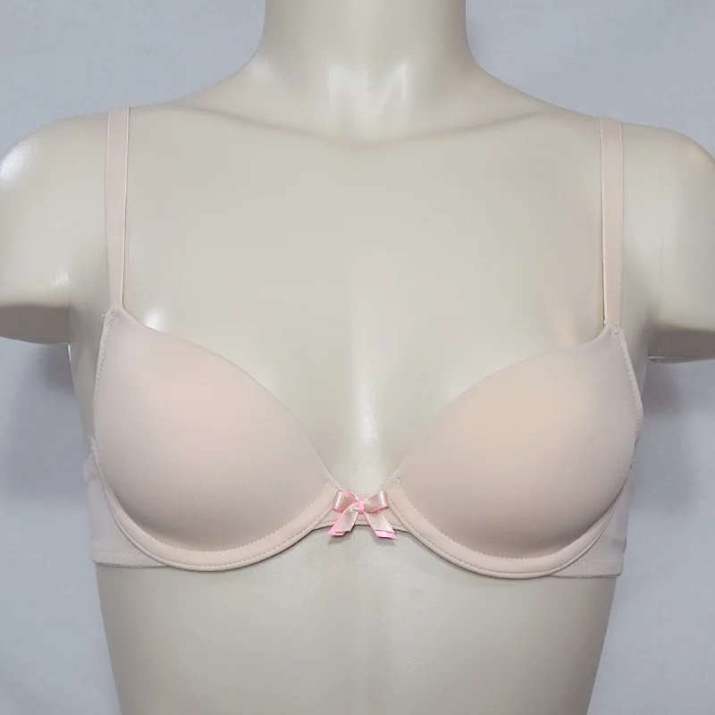 Xhilaration Perfect T-Shirt Convertible Lightly Lined Underwire Bra 32A Nude Striped Floral Plaid Xhilaration Perfect T-Shirt Convertible Lightly Lined Underwire Bra 32A Nude Striped Floral Plaid