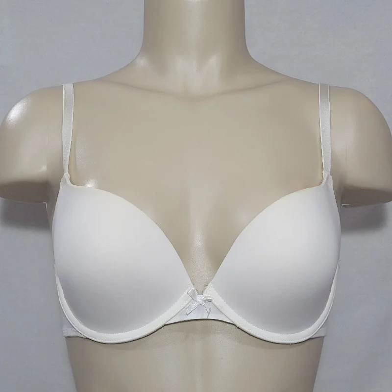 Xhilaration Perfect T-Shirt Convertible Push-Up Plunge Underwire Bra 34C White Casual Formal Business Xhilaration Perfect T-Shirt Convertible Push-Up Plunge Underwire Bra 34C White Casual Formal Business