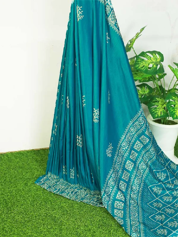Elegant Georgette Saree with Tusser Silk Blouse - ₹455 Sheer Mesh Blouse