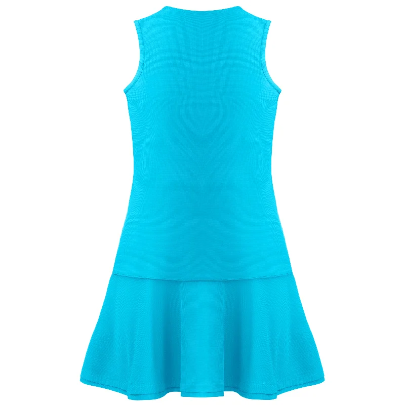 Ladies Poivre Blanc Dress (Lagoon Blue)