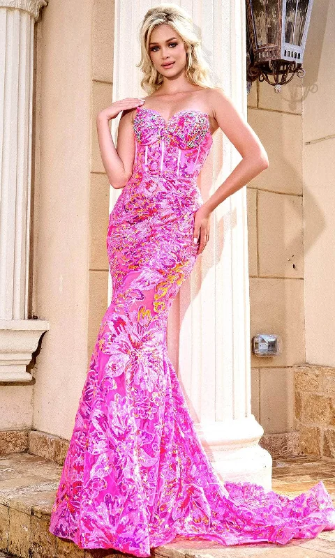 Portia and Scarlett PS24347 - Sweetheart Mermaid Gown