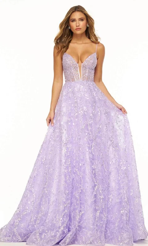 Sherri Hill 56212 - Corset Embroidered Ballgown