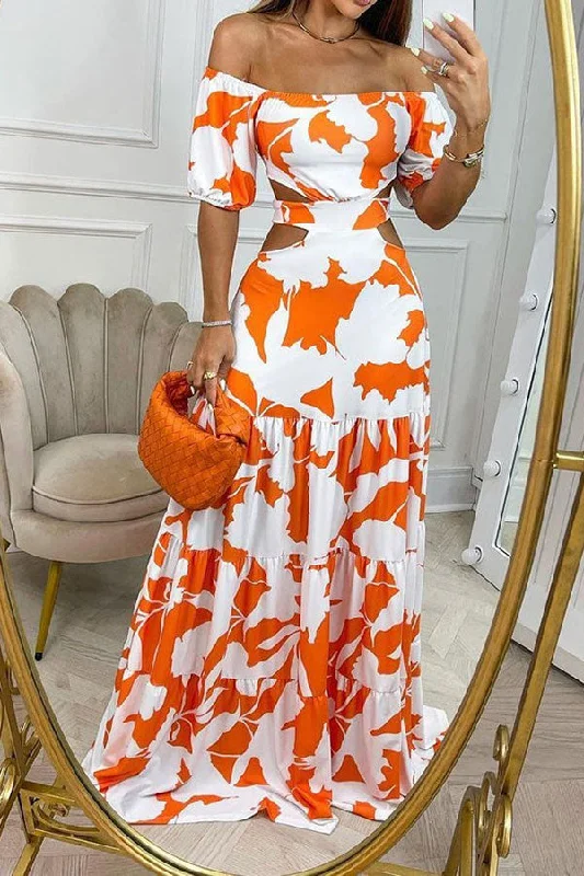 Floral Print Glamorous Cutout Tie Back Tiered Ruffle Maxi Dress Classic Strapless Maxi Dress Floral Print Glamorous Cutout Tie Back Tiered Ruffle Maxi Dress Classic Strapless Maxi Dress