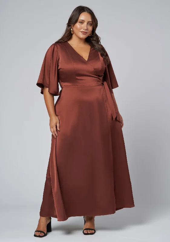 Glitz and Glam Maxi Dress Classic Solid Maxi Dress