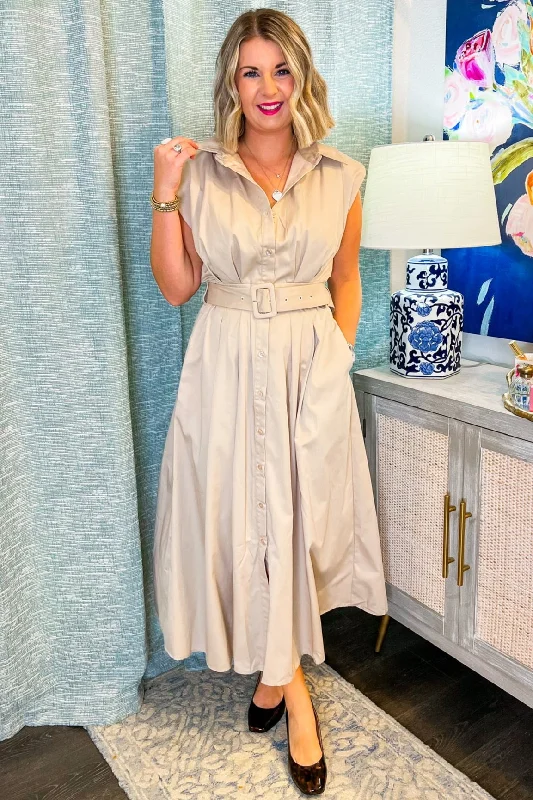 Perfect Pairing Maxi Dress - Natural Chic Summer Maxi Dress