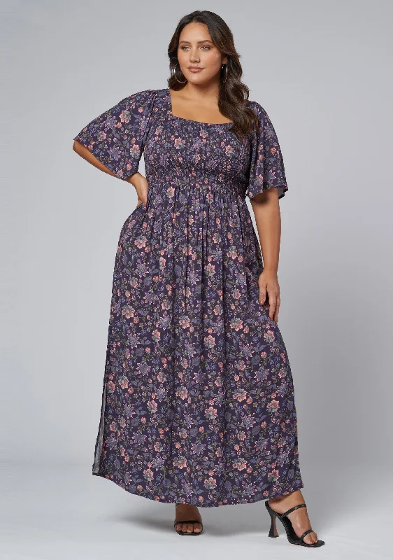 Renata Maxi Dress Classic V-Neck Maxi Dress