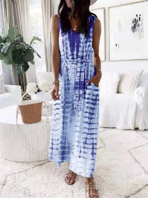 Sleeveless Front Wrap Casual Maxi Dress Classic Tulle Maxi Dress