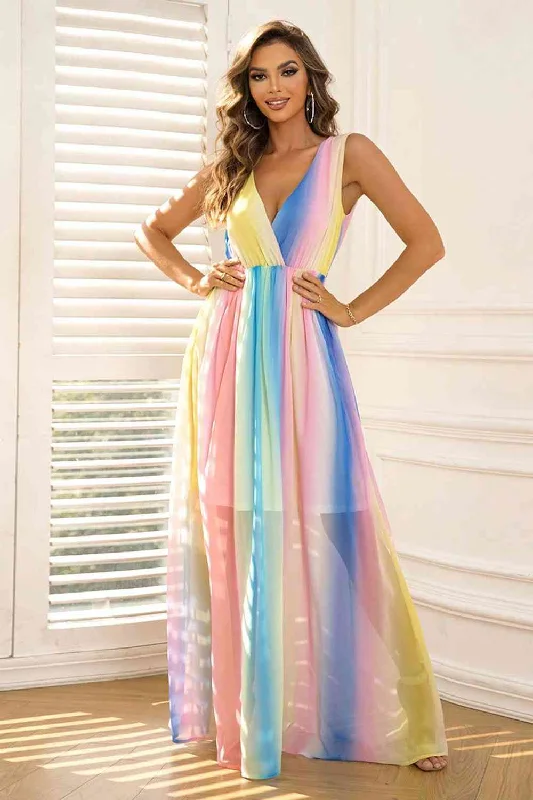 Striped Maxi Dress Classic Solid Maxi Dress