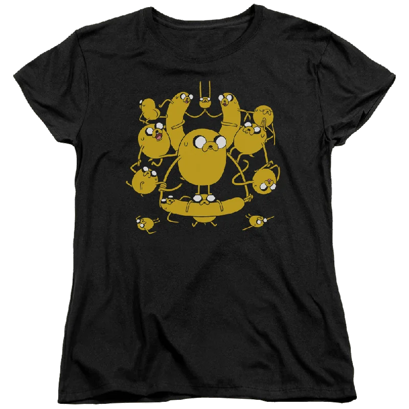 Adventure Time Jakes - Women's T-Shirt Boxy Fit Fitted Loose