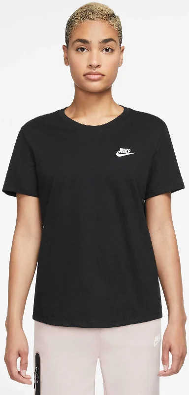 Women's Sportswear Club Essentials T-Shirt Collared T-Shirt Boat Neck A-Line