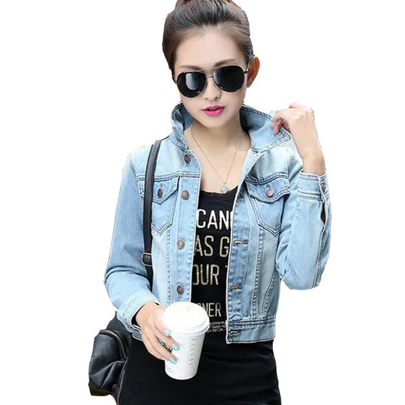 Autumn Spring Long Sleeve Women Denim Jacket Frayed Jeans Jacket Women Oversized Jean Coat Plus Size Girls Outwear BN901 Cardigan Sweater Pullover Autumn Spring Long Sleeve Women Denim Jacket Frayed Jeans Jacket Women Oversized Jean Coat Plus Size Girls Outwear BN901 Cardigan Sweater Pullover