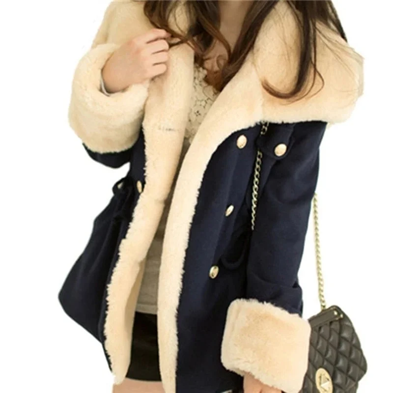 2019 Jackets For Women Autumn And Winter Casual Solid Slim Thick Double Breasted College Wind Cotton Coats Women Plus Size S-3XL Quilted Jacket Puffer Jacket Insulated Jacket 2019 Jackets For Women Autumn And Winter Casual Solid Slim Thick Double Breasted College Wind Cotton Coats Women Plus Size S-3XL Quilted Jacket Puffer Jacket Insulated Jacket