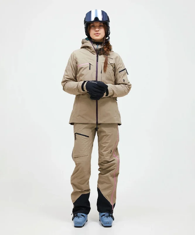 Women's Alpine Gore-Tex Jacket Collared Jacket Crew Neck Jacket Turtle Neck Jacket