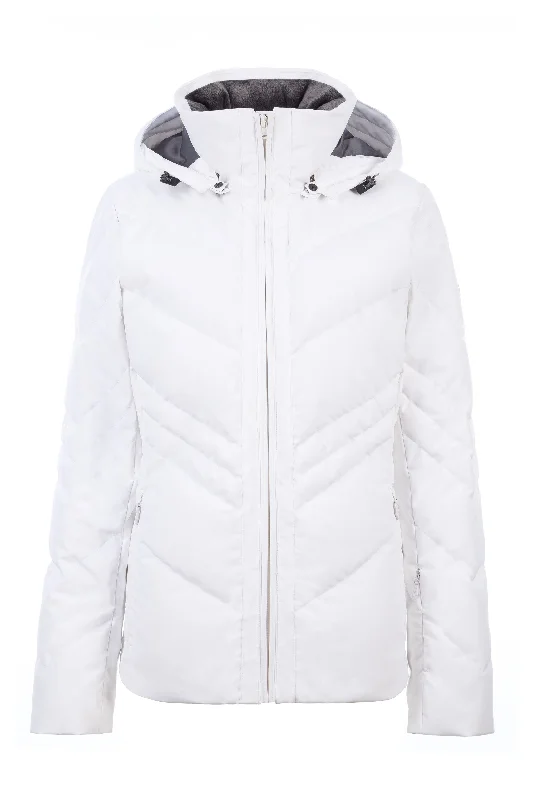Cori Down Jacket Ribbed Jacket Pleated Jacket Ruffled Jacket