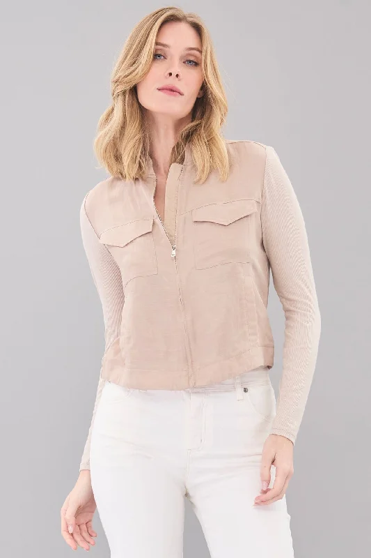 Cupro Linen Hybrid Jacket Rayon Fabric Velvet Fabric Corduroy Fabric