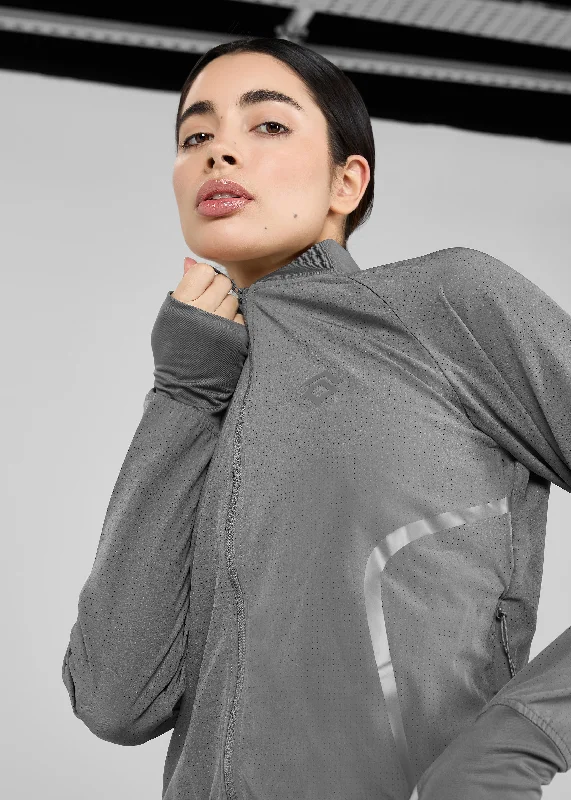 Grey Mesh Jacket Striped Jacket Polka Dot Jacket Floral Jacket