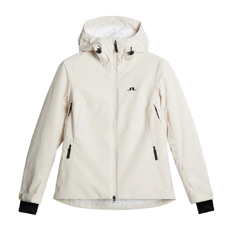 J. Lindeberg Womens Starling Ski Jacket Nylon Fabric Polyester Fabric Spandex Fabric J. Lindeberg Womens Starling Ski Jacket Nylon Fabric Polyester Fabric Spandex Fabric