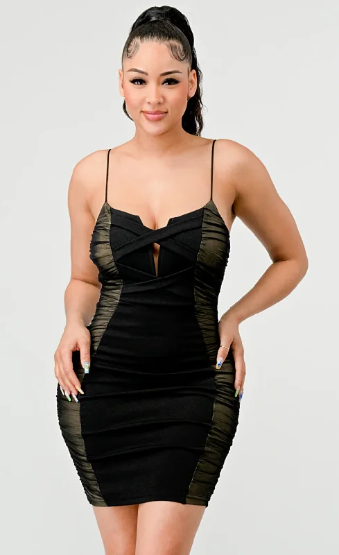 Lace Bodycon Mini Dress Privy 73407N Trendy Bodycon Mini Dress
