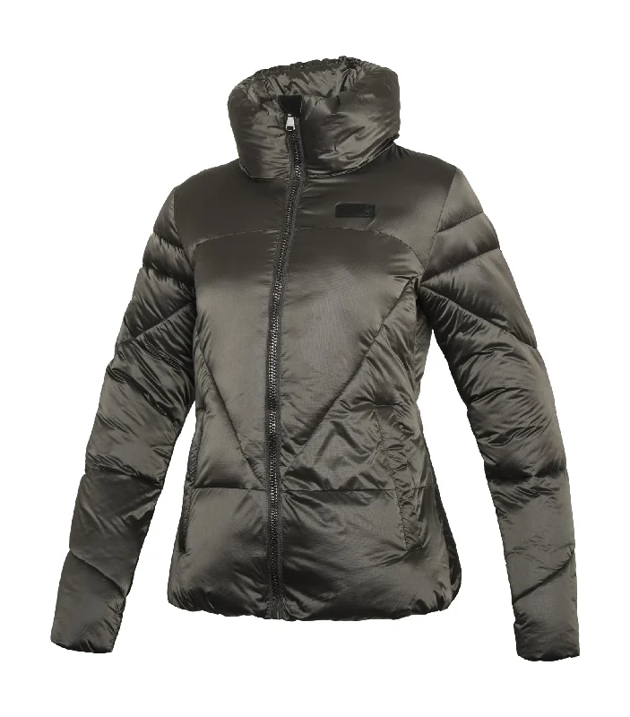 Ladies Insulated Jacket KLAlys Cotton Fabric Linen Fabric Terry Fabric