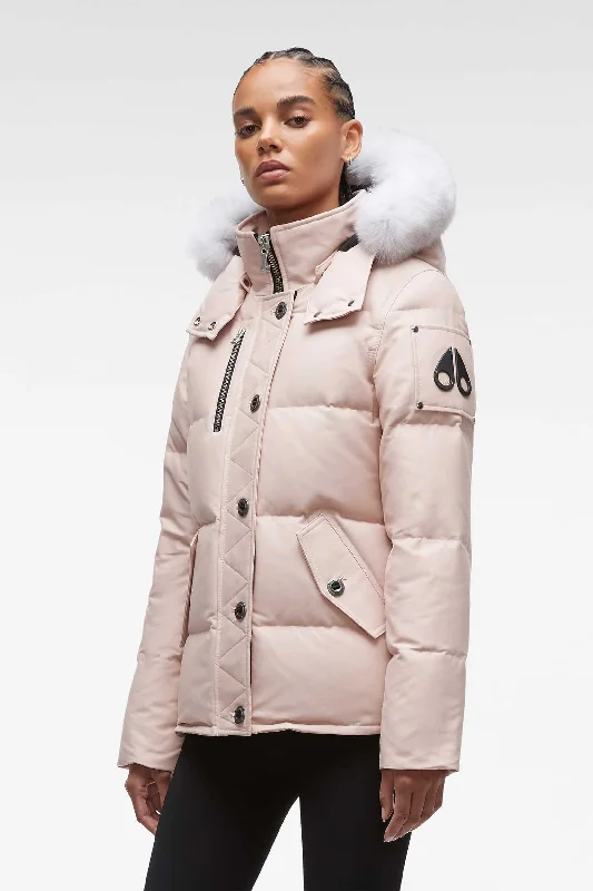 Moose Knuckles - 3Q Jacket LDS- RoseSmoke/Natural Fox Fur Lace Jacket Ribbed Jacket Sequined Jacket Moose Knuckles - 3Q Jacket LDS- RoseSmoke/Natural Fox Fur Lace Jacket Ribbed Jacket Sequined Jacket